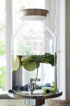 Riviera Maison Refreshing Ice Cold Drinks Decanter - Karaf - Glas
