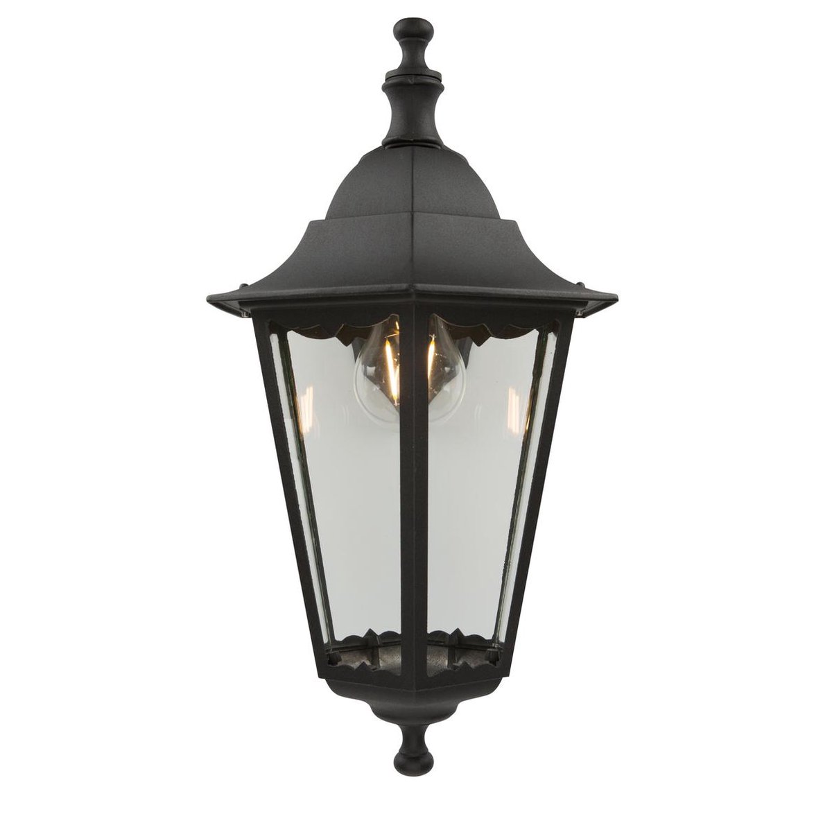 Smartwares 10.009.09 - Wandlamp Buitenlamp - 60 W - E27 fitting - 240 x 225 mm - Zwart