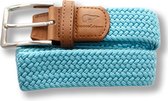 Slopes and Town Braided belt Joe Elastische Gevlochten Blauwe Riem Joe