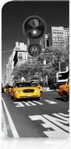 Motorola Moto E5 Play Standcase Hoesje Design New York Taxi