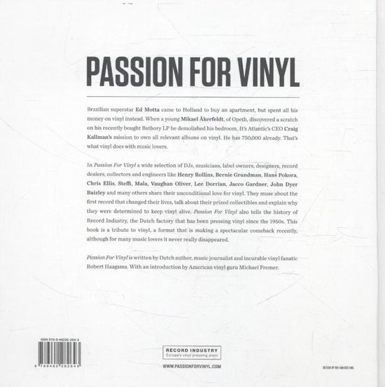 Passion For Vinyl (LP)