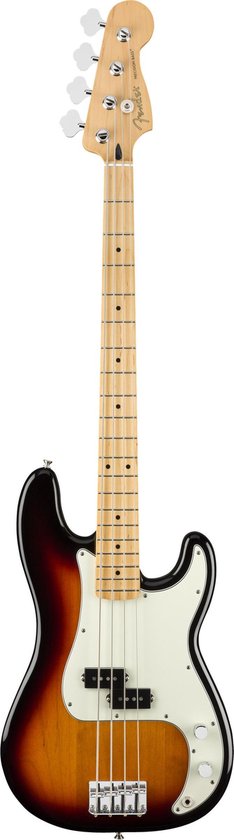 Fender Player Precision Bass MN 3 Tone Sunburst Basse électrique 4 cordes