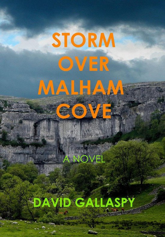 Storm Over Malham Cove - cover