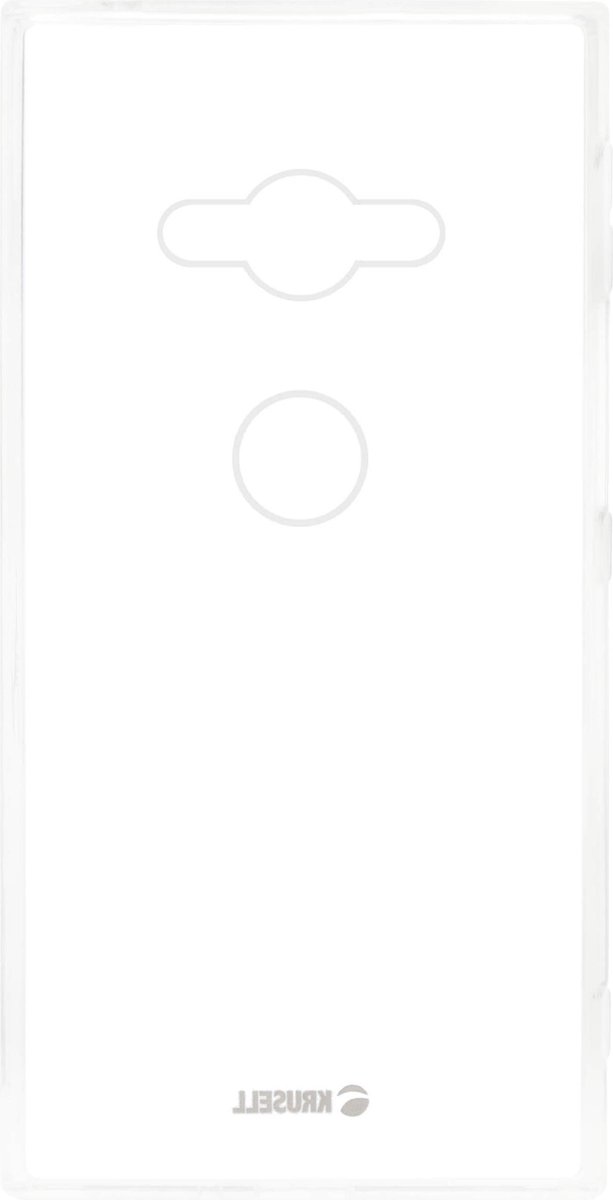 Krusell Kivik Hoesje Sony Xperia XZ2 Compact Transparant