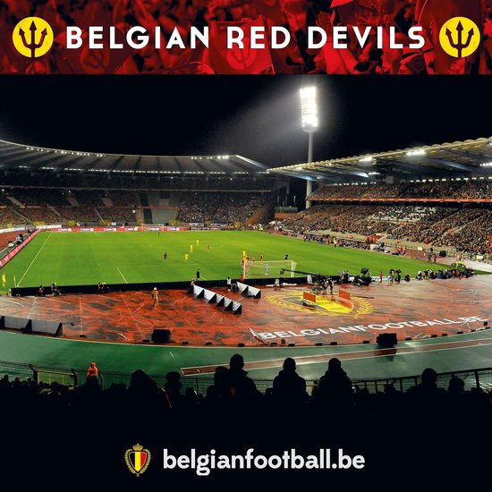 Ravensburger puzzel van de Rode Duivels België WK voetbal - Red Devils - 3 Puzzels van 25, 36 en 49 Stukjes