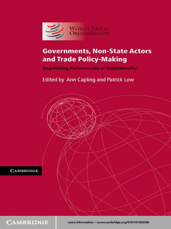 Governments, Non-State Actors and Trade Policy-Making - cover