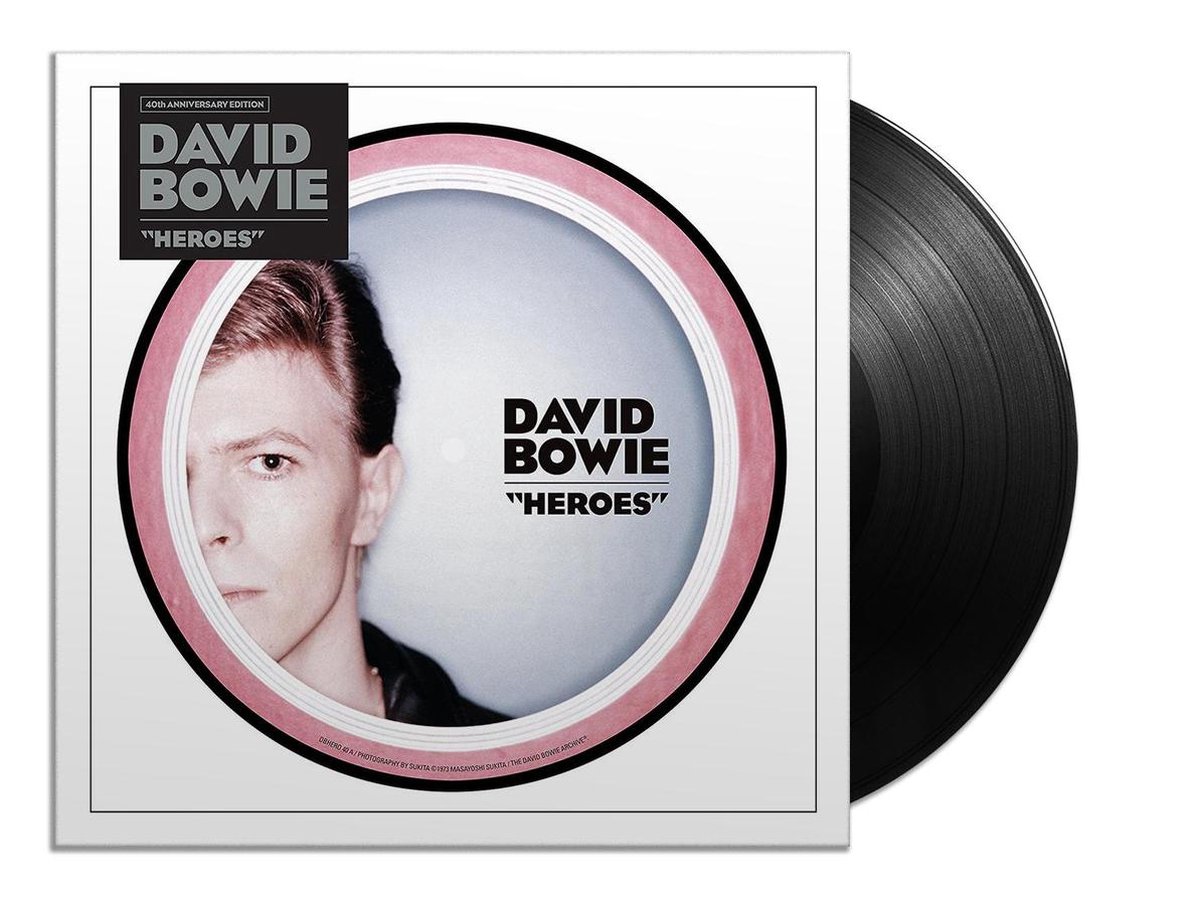 Heroes (40th anniversary 7" picture disc) (LP)
