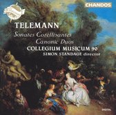 Telemann: Sonates Corellisantes etc / Standage, Collegium Musicum 90