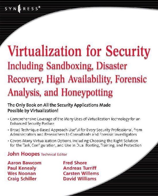 Virtualization for Security - cover
