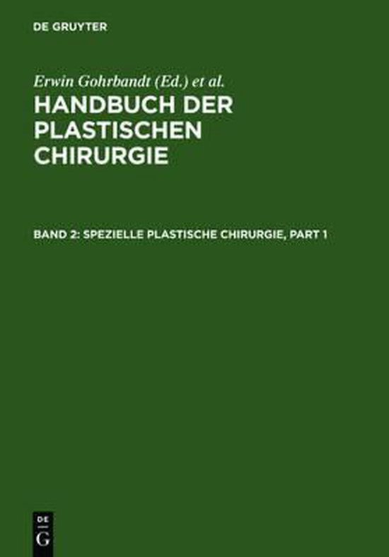 Spezielle Plastische Chirurgie | 9783110046496 | Boeken | Bol.com
