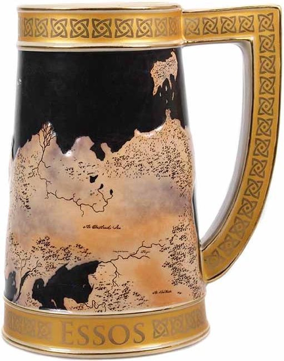 Game of Thrones - Westeros Map Ceramic Stein Beker