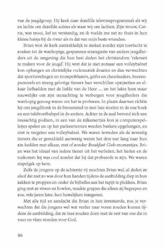 Pagina 46 uit een boek met Nederlandse tekst.