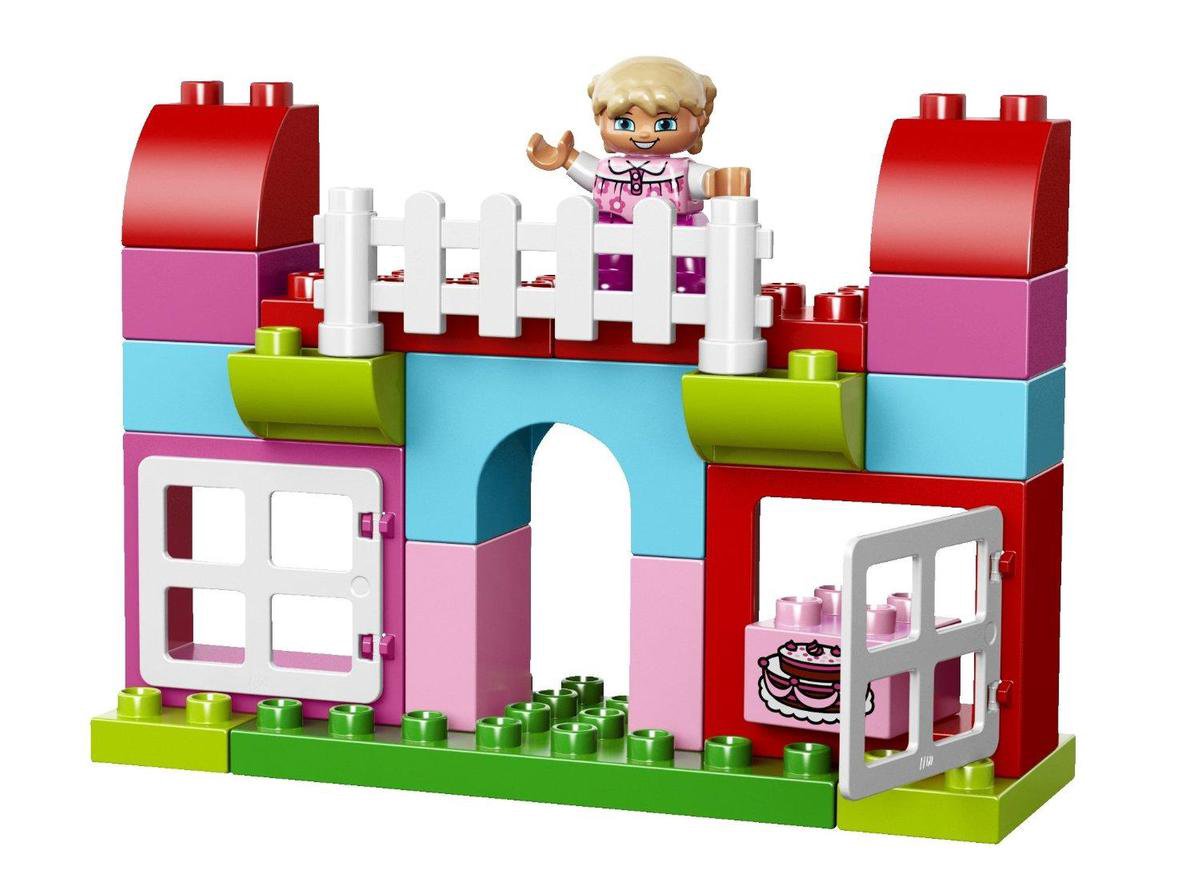 Gemarkeerd Verborgen Vier LEGO DUPLO Alles-in-��n Roze Doos - 10571 | bol.com