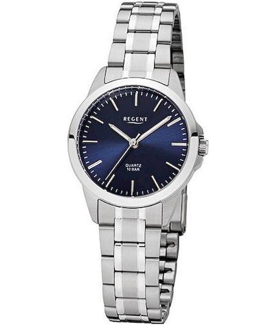 Montre Femme Regent En Acier Inoxydable - Cadran Blanc - Mouvement Quartz - Neuve Sans étiquette