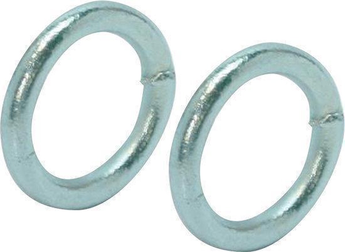 Qlinq Gegalvaniseerd Gelaste Ring - 60 x 8 mm
