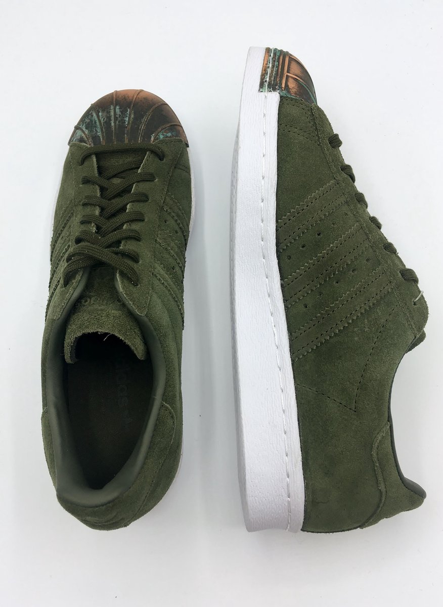 zwarte adidas sneakers superstar 80s dames