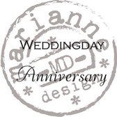 Marianne Design Stempel Weddingday Anniversary CS0886