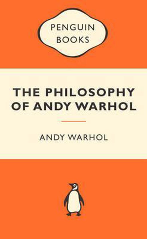The Philosophy of Andy Warhol - cover