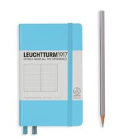 Leuchtturm1917 Notitieboek Pocket - Softcover - Gelinieerd - IJsblauw