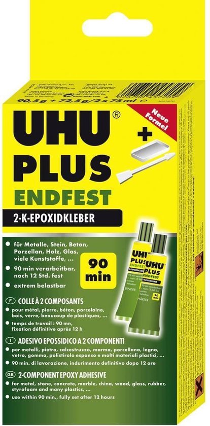 UHU 2 Componenten Lijm 163 gram | bol.com