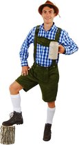 Tiroler broek Otto groen kort mt.54/56