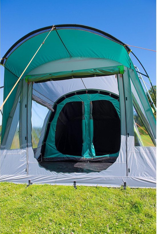 | Coleman Oak Canyon 4 Tunneltent Verduisterend Coleman Oak Canyon 4 tent grijsgroen 4 Persoons Tenten