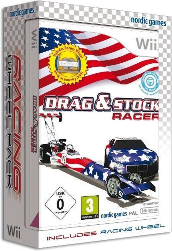 Drag & Stock Racer + Steering Wheel