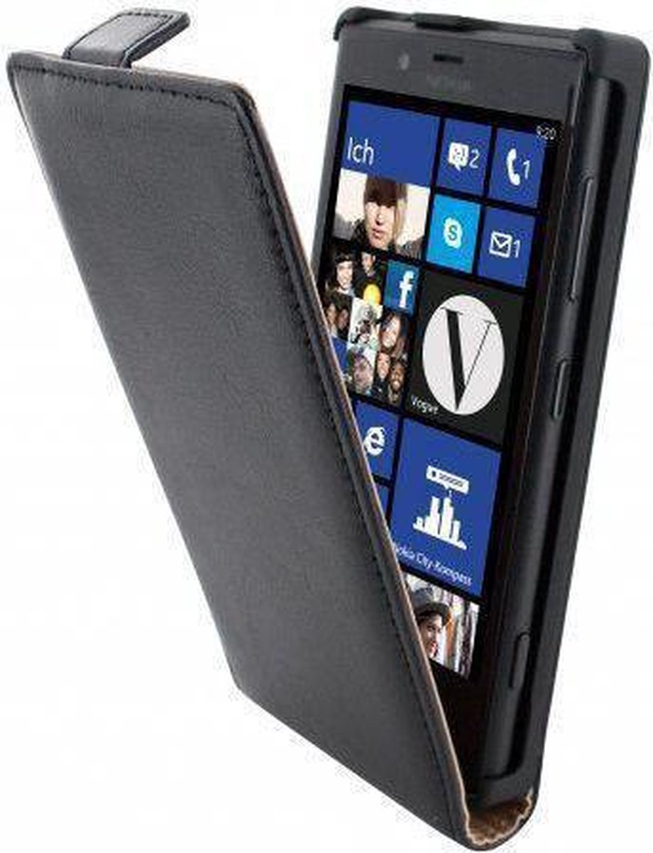 Mobiparts Classic Flip Case Nokia Lumia 720 Black