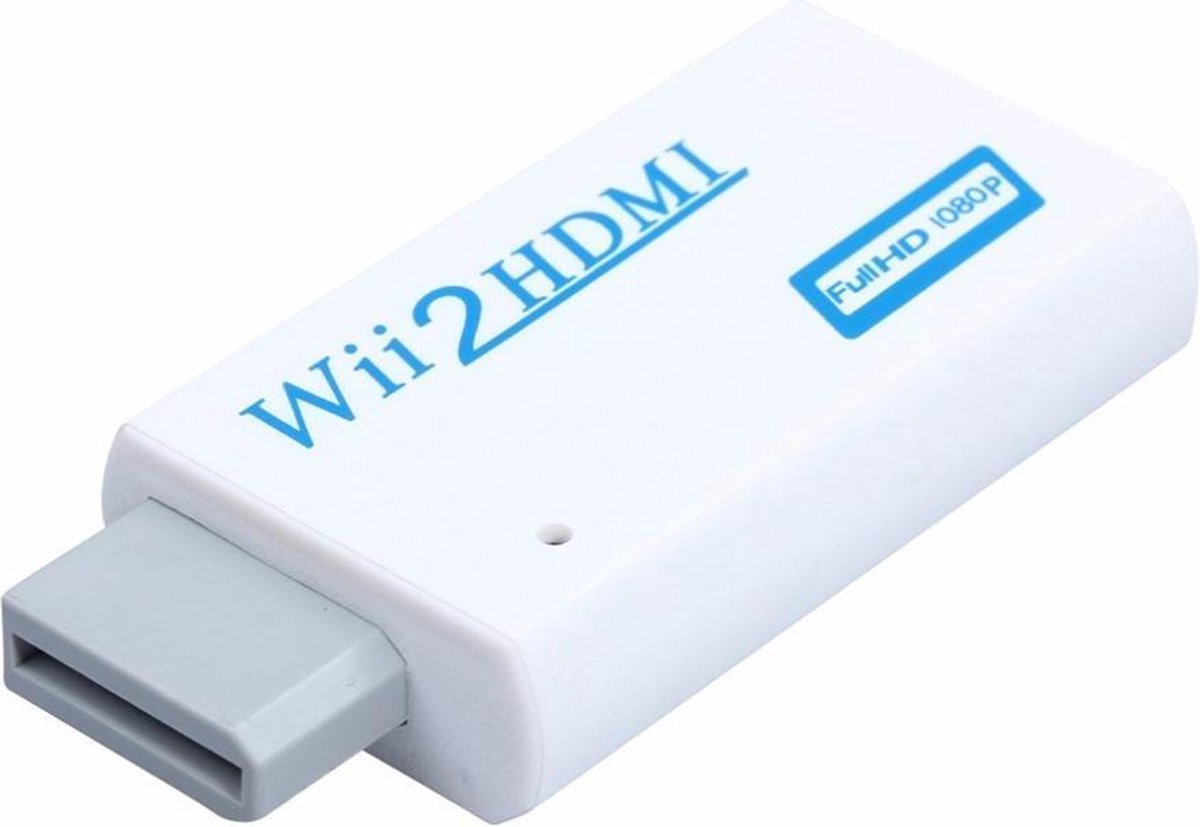 halen Aarzelen oriëntatie Dolphix HDMI adapter - Nintendo Wii - Wit | bol.com