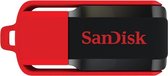 Sandisk Cruzer Switch, 16GB USB flash drive USB Type-A 2.0 Zwart, Rood