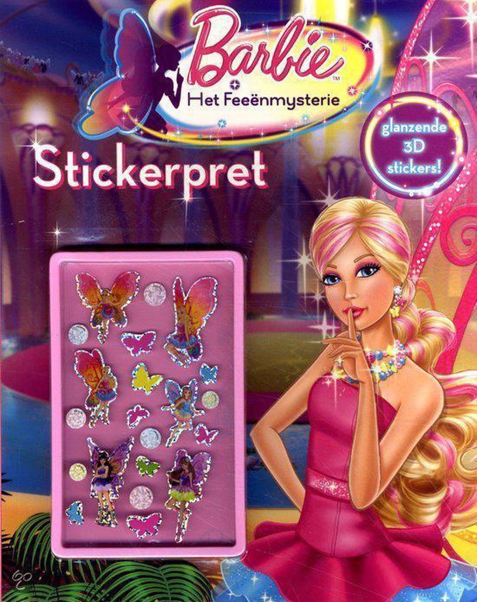 Barbie Feeenmysterie 3D stickers, Niet bekend | 9781445499499 | Boeken |  bol.com