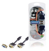 Bandridge - VGA Beeldscherm Kabel - 2 m - Zwart