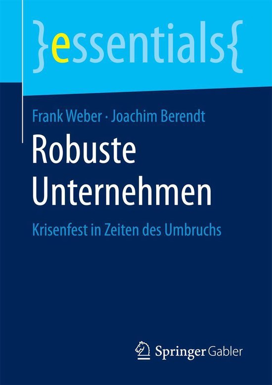 essentials - Robuste Unternehmen - cover