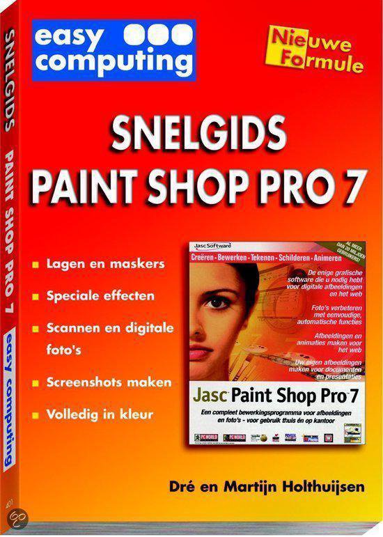Cover van het boek 'Snelgids Paint Shop Pro 7'