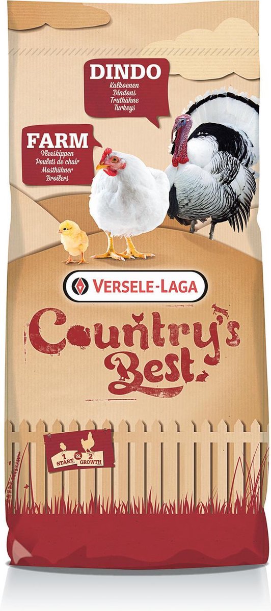 Versele-Laga Country`s Best Farm 2 Mash - Kippenvoer - 20 kg Van 10 Dagen