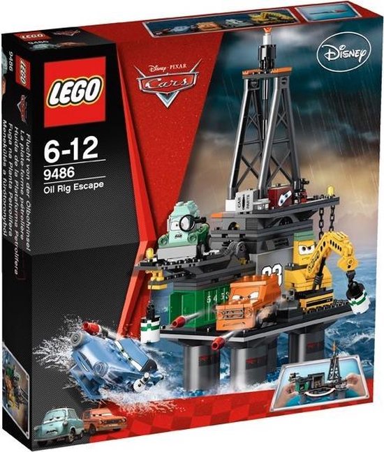 LEGO Cars 2 Boorplatform Ontsnapping - 9486