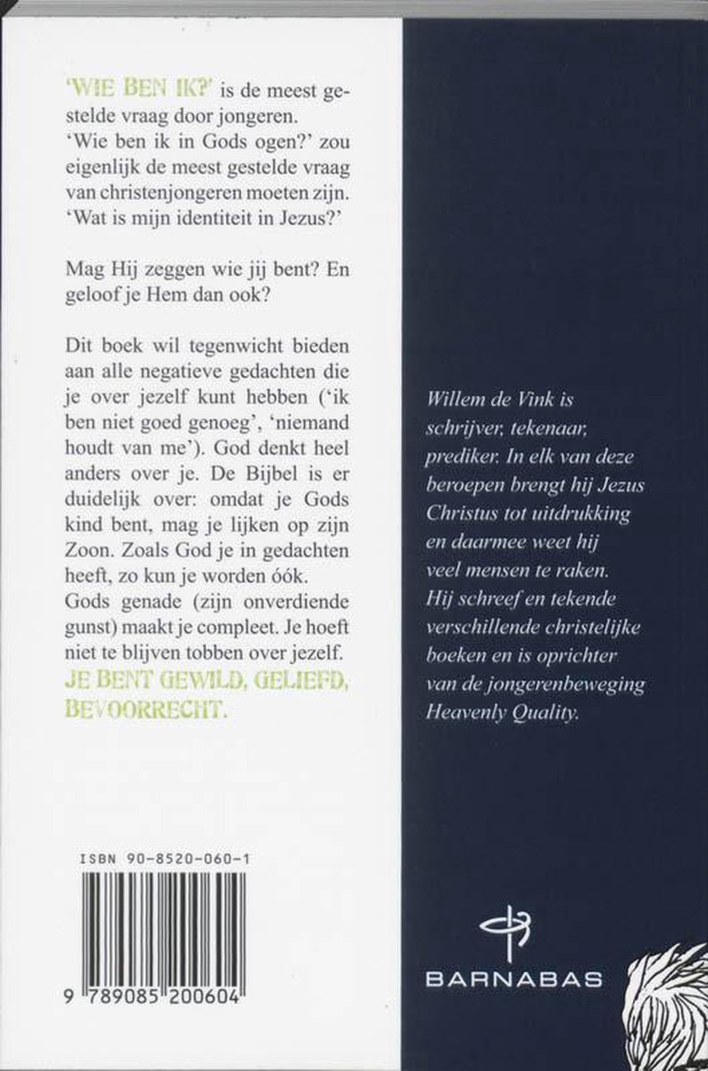 Hemels Dna - back cover