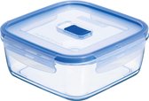 Boîte de rangement pour aliments actifs Luminarc Pure Box - Carré - Verre - 0,76 L