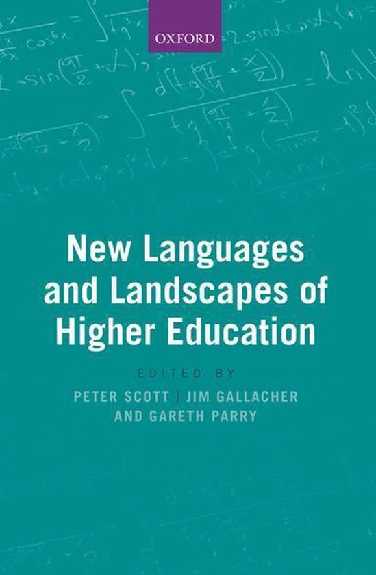New Languages and Landscapes of Higher Education - cover