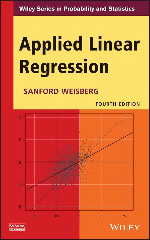 Wiley Series in Probability and Statistics - Applied Linear  ... - cover