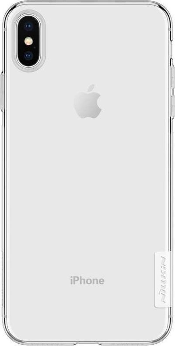 Nillkin Nature TPU Case voor de Apple iPhone Xs Max - Transparant