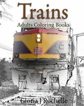 Trains Adults Coloring Book