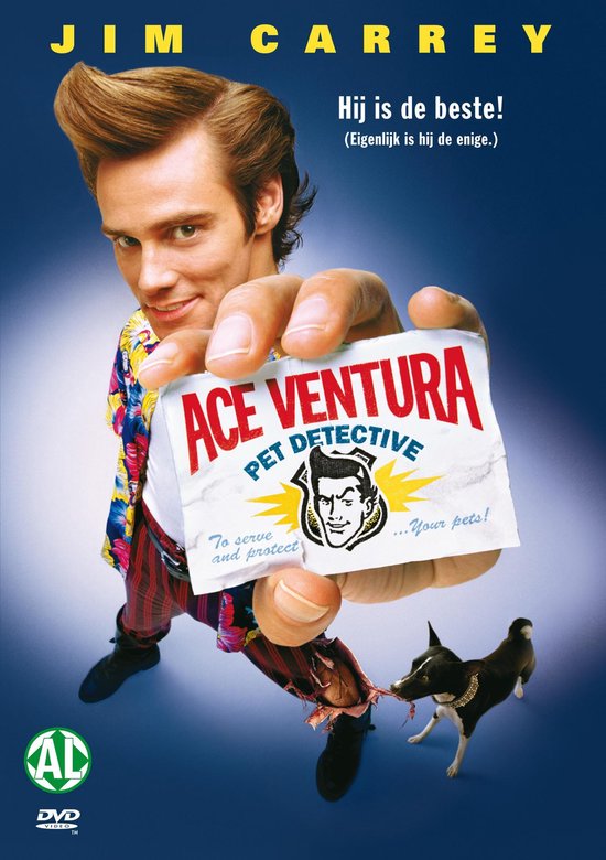 Cover van de film 'Ace Ventura 1 - Pet Detective'