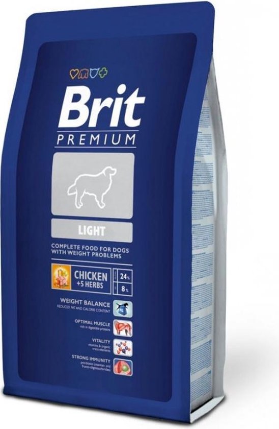 Brit Premium by Nature hondenvoer Light 15 kg - Hond | bol.com