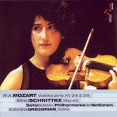 Mozart: Violinkonzerte 3 & 5, Schni