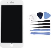 Voor Apple iPhone 7 Plus - Volledig Scherm (Touchscreen + LCD) - AAA+ Kwaliteit - Wit & Tools