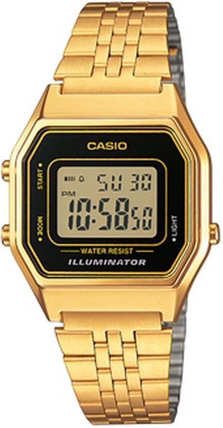 Casio Vintage ICONIC LA680WEGA-1ER Dames Horloge - 28.6 mm