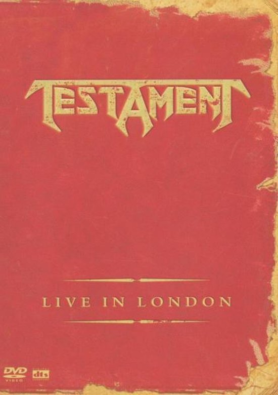Cover van de film 'Testament - Live In London'