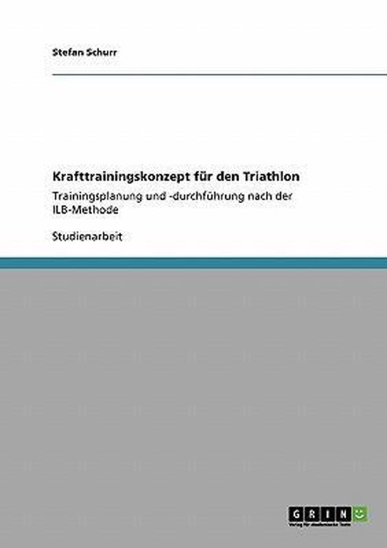 Krafttrainingskonzept Fur Den Triathlon - cover