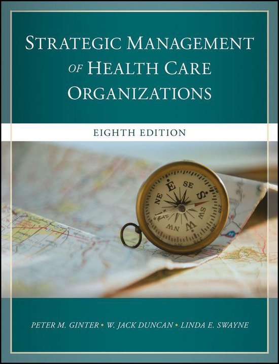 The Strategic Management of Health Care Organizations - cover